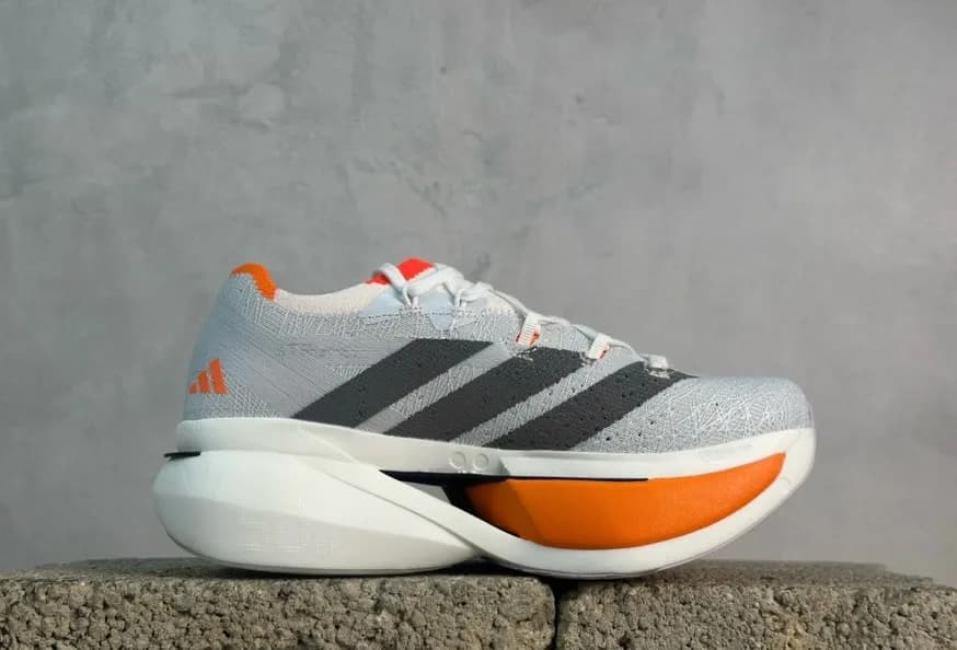 Adidas Adizero Prime 3.0 cinza e laranja